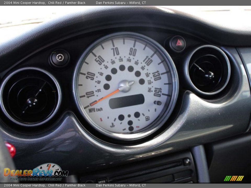 2004 Mini Cooper Hardtop Chili Red / Panther Black Photo #8