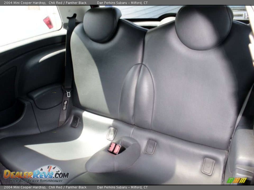 2004 Mini Cooper Hardtop Chili Red / Panther Black Photo #9