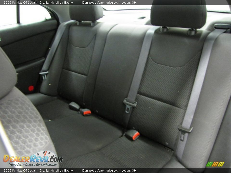 2006 Pontiac G6 Sedan Granite Metallic / Ebony Photo #5