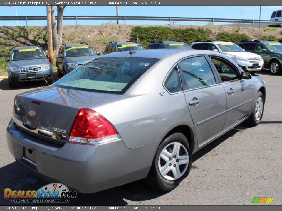 2006 Chevrolet Impala LS Silverstone Metallic / Gray Photo #6
