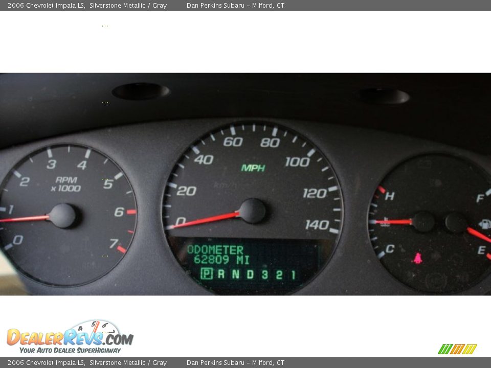 2006 Chevrolet Impala LS Silverstone Metallic / Gray Photo #12