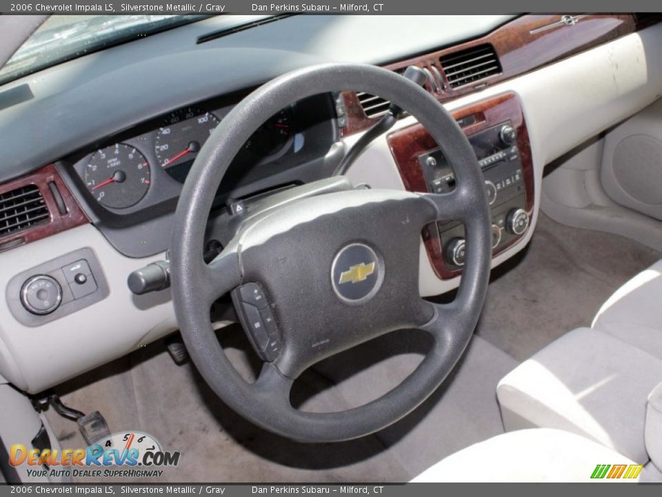 2006 Chevrolet Impala LS Silverstone Metallic / Gray Photo #14