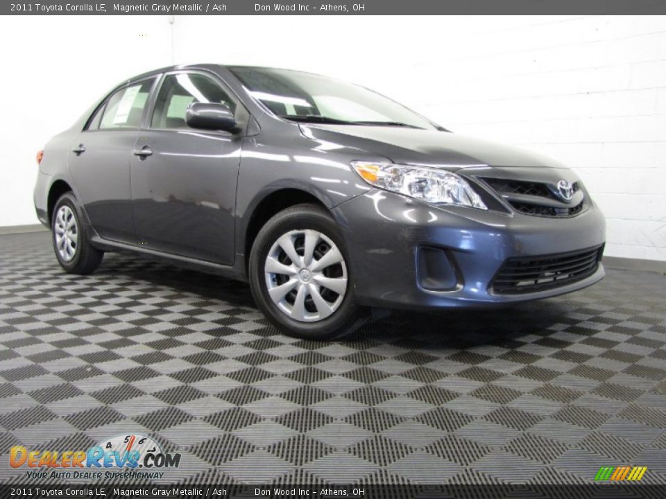 2011 Toyota Corolla LE Magnetic Gray Metallic / Ash Photo #1