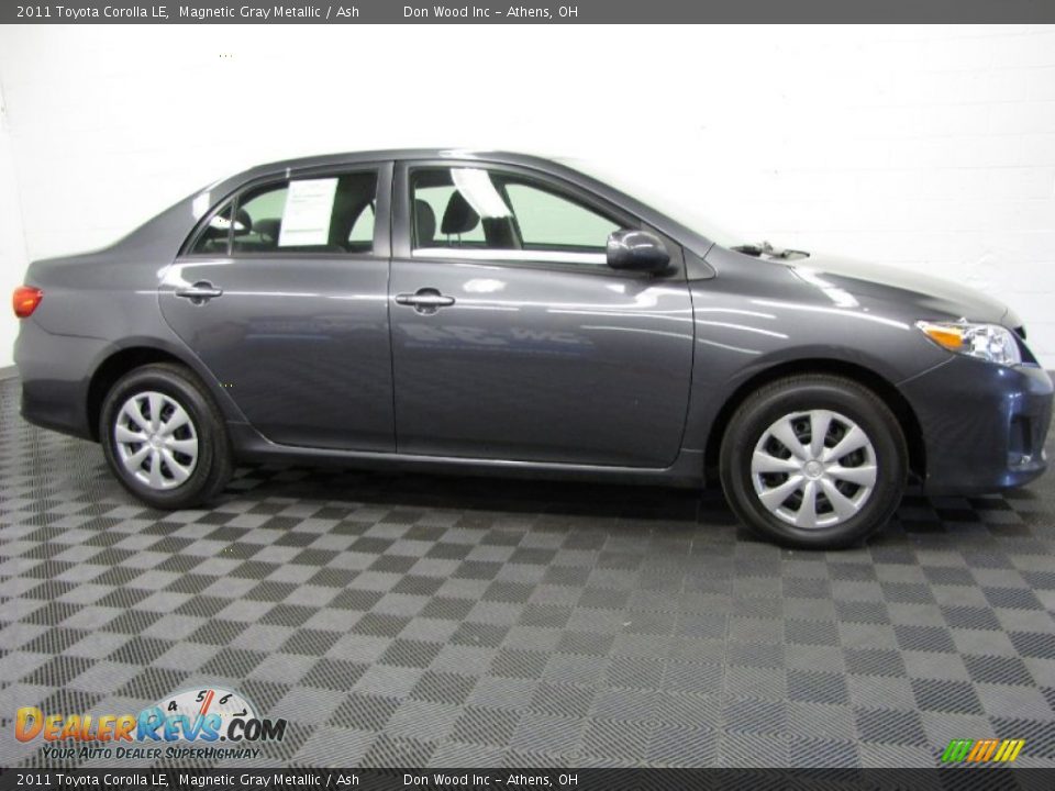 2011 Toyota Corolla LE Magnetic Gray Metallic / Ash Photo #3