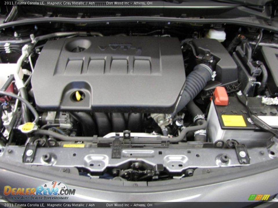 2011 Toyota Corolla LE Magnetic Gray Metallic / Ash Photo #5