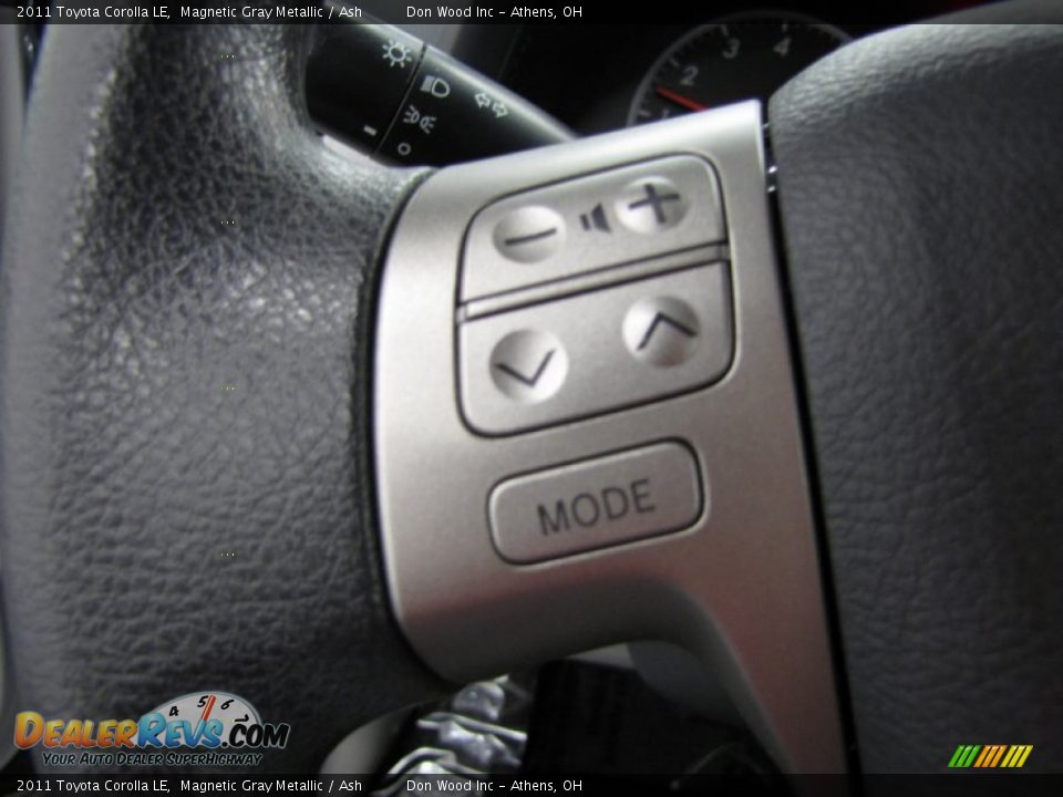 2011 Toyota Corolla LE Magnetic Gray Metallic / Ash Photo #15