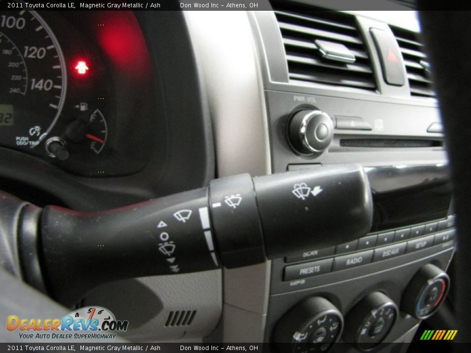2011 Toyota Corolla LE Magnetic Gray Metallic / Ash Photo #18