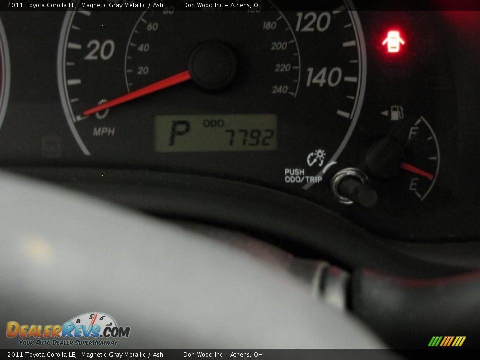 2011 Toyota Corolla LE Magnetic Gray Metallic / Ash Photo #19