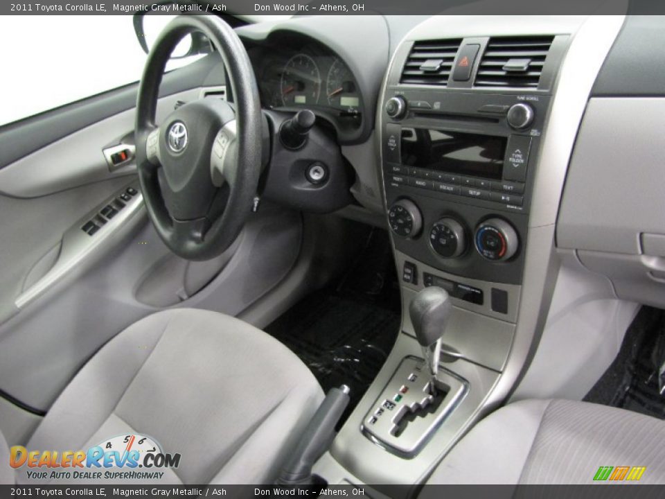2011 Toyota Corolla LE Magnetic Gray Metallic / Ash Photo #21