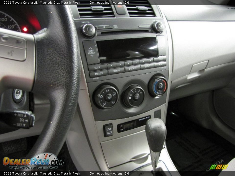 2011 Toyota Corolla LE Magnetic Gray Metallic / Ash Photo #22