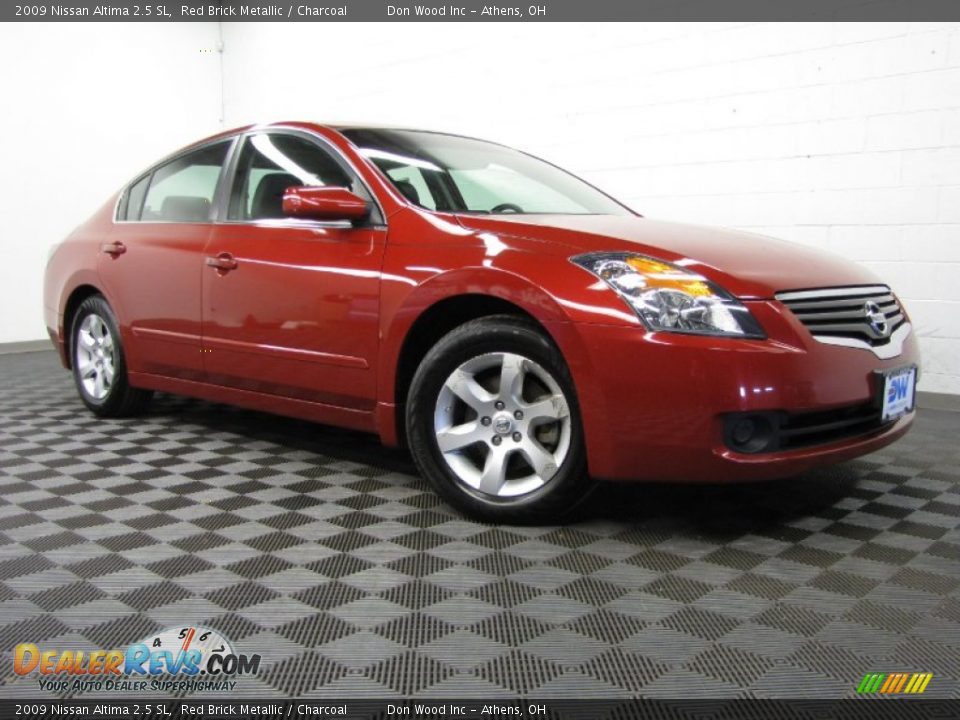 2009 Nissan Altima 2.5 SL Red Brick Metallic / Charcoal Photo #1