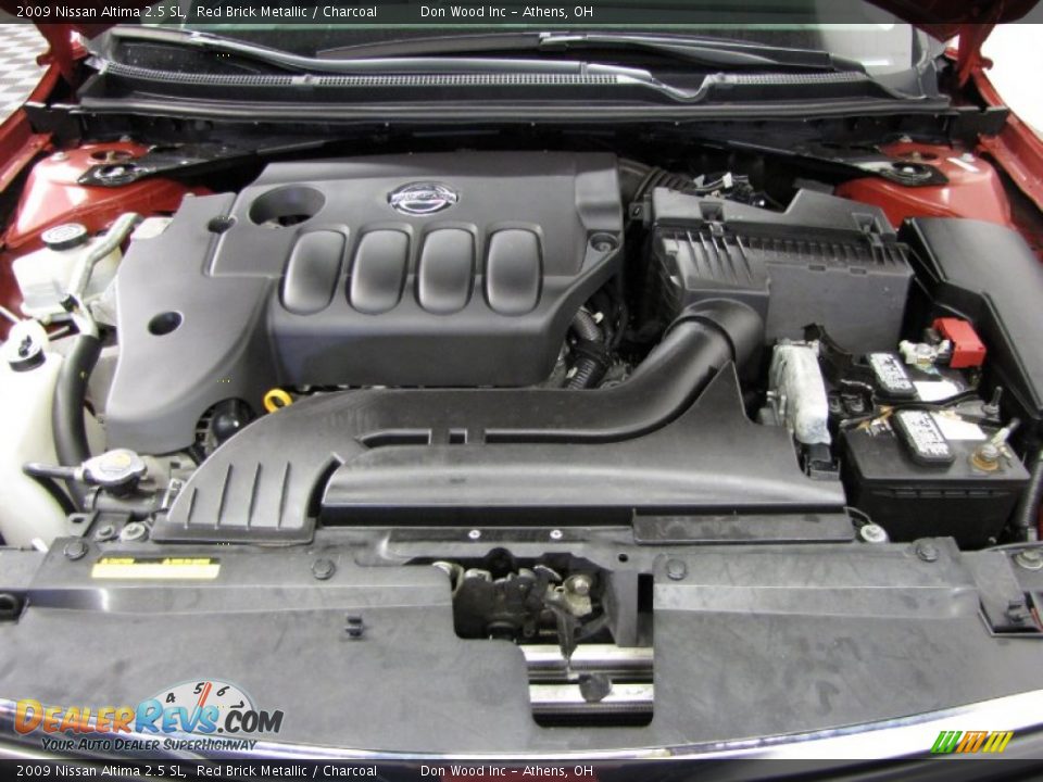 2009 Nissan Altima 2.5 SL Red Brick Metallic / Charcoal Photo #5