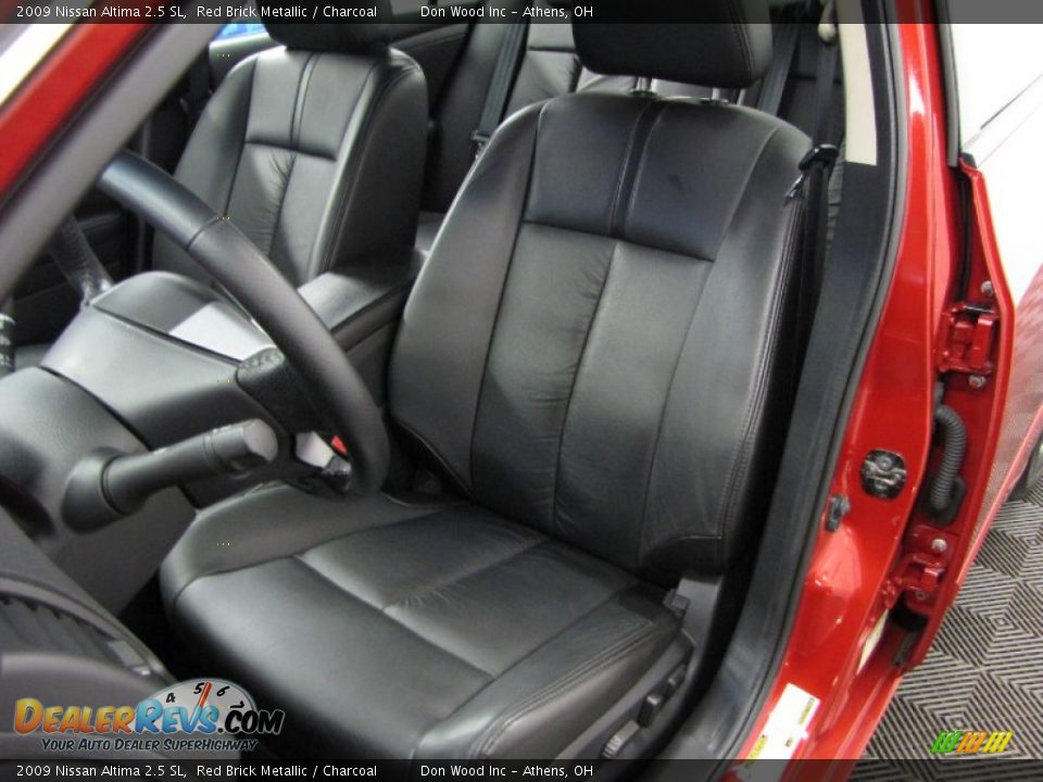 2009 Nissan Altima 2.5 SL Red Brick Metallic / Charcoal Photo #6