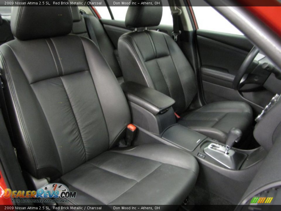 2009 Nissan Altima 2.5 SL Red Brick Metallic / Charcoal Photo #9