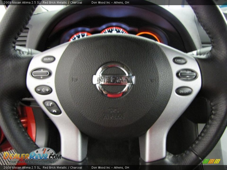 2009 Nissan Altima 2.5 SL Red Brick Metallic / Charcoal Photo #15