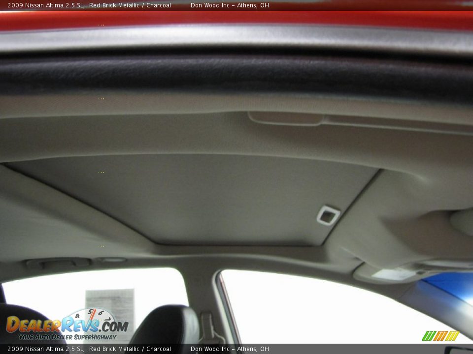 2009 Nissan Altima 2.5 SL Red Brick Metallic / Charcoal Photo #20