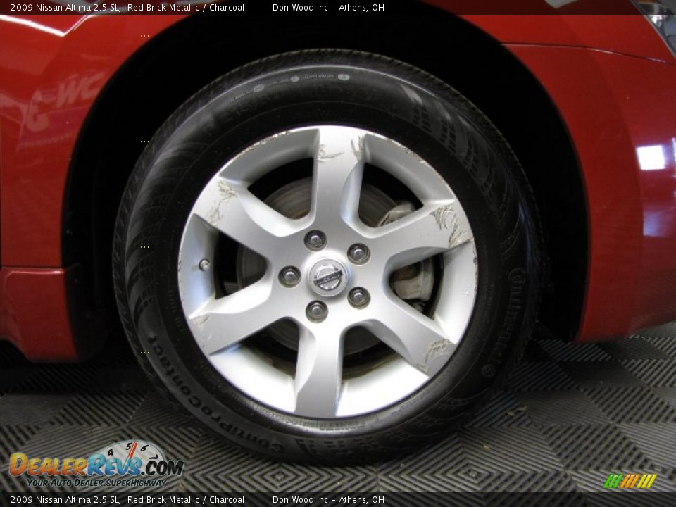 2009 Nissan Altima 2.5 SL Red Brick Metallic / Charcoal Photo #21