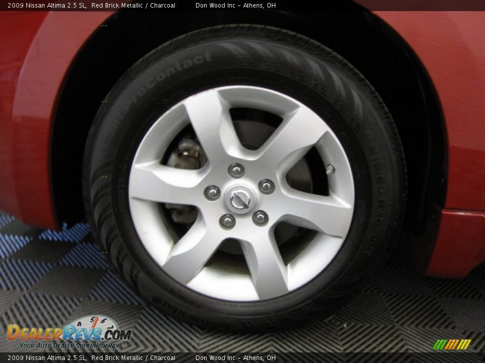 2009 Nissan Altima 2.5 SL Red Brick Metallic / Charcoal Photo #22