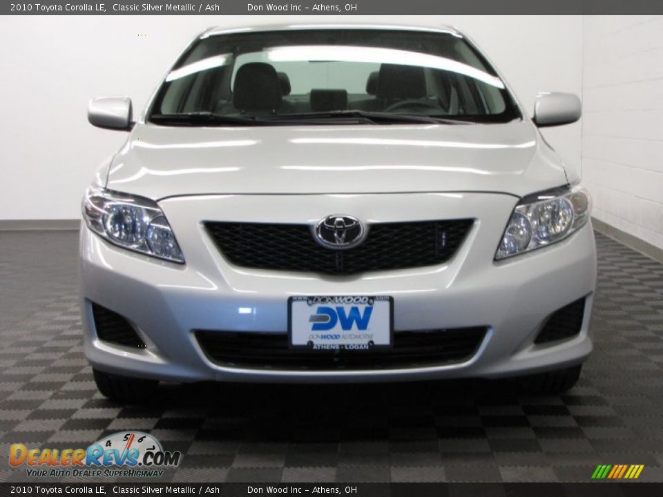 2010 Toyota Corolla LE Classic Silver Metallic / Ash Photo #2
