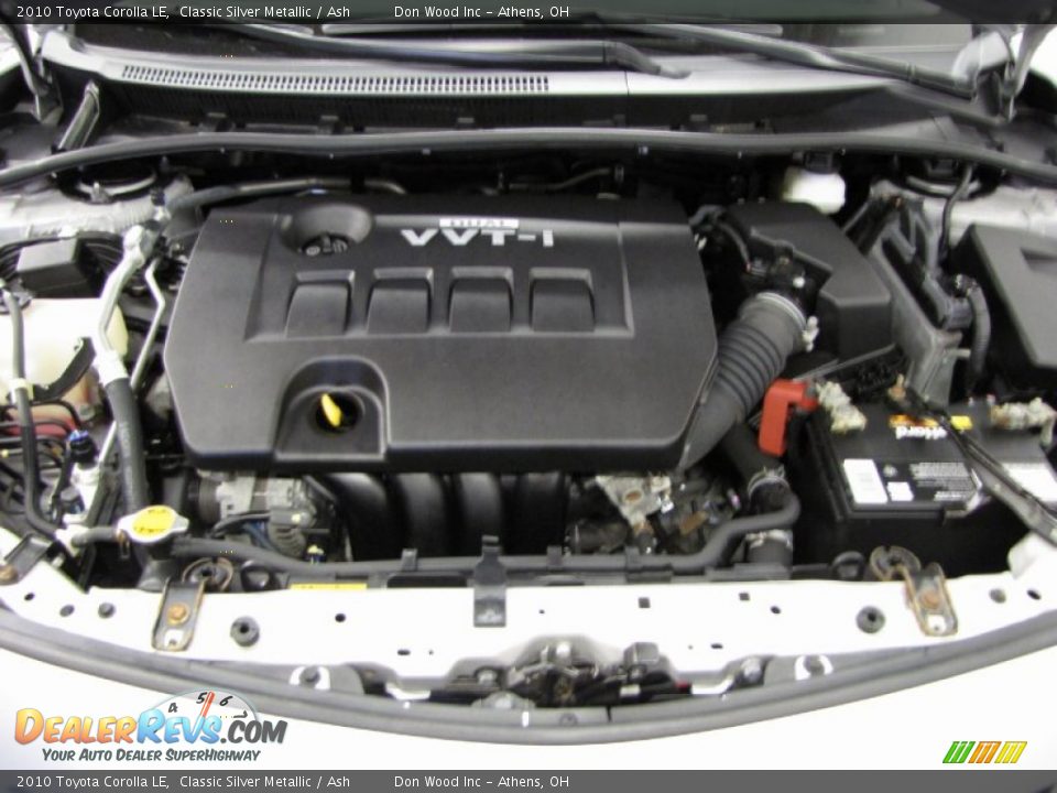 2010 Toyota Corolla LE Classic Silver Metallic / Ash Photo #5