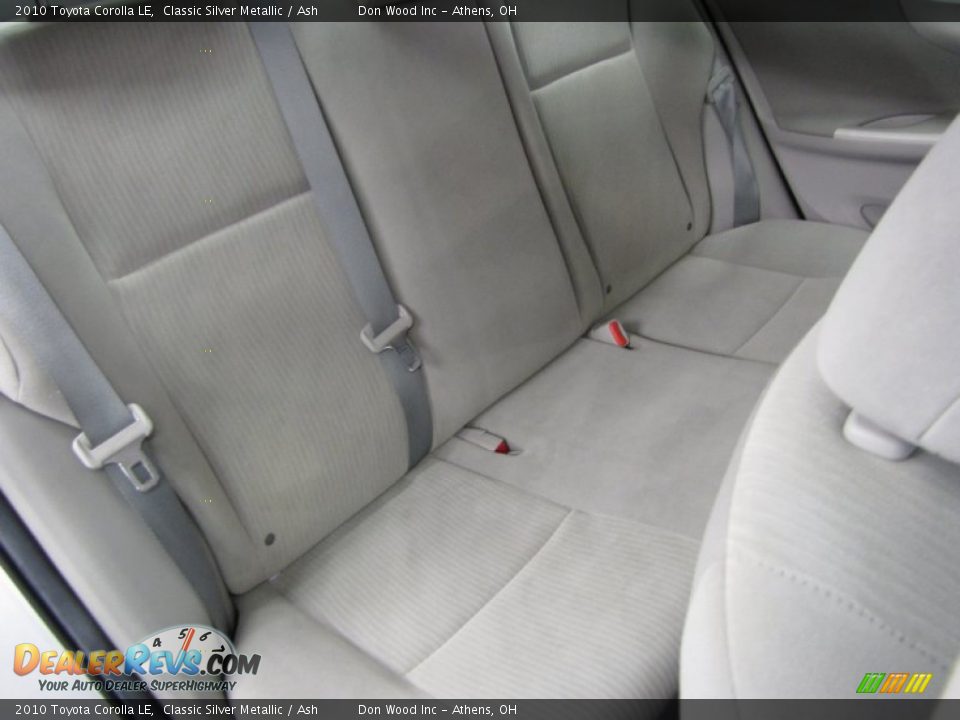 2010 Toyota Corolla LE Classic Silver Metallic / Ash Photo #8