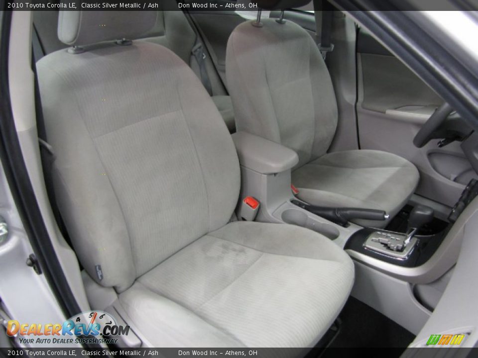 2010 Toyota Corolla LE Classic Silver Metallic / Ash Photo #9