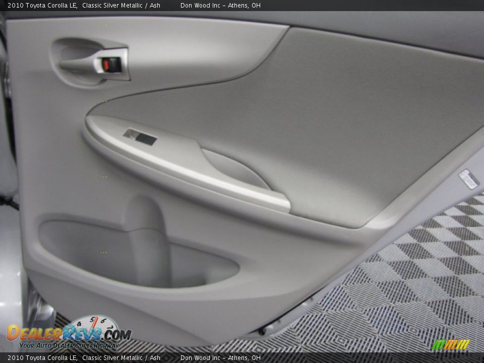 2010 Toyota Corolla LE Classic Silver Metallic / Ash Photo #13