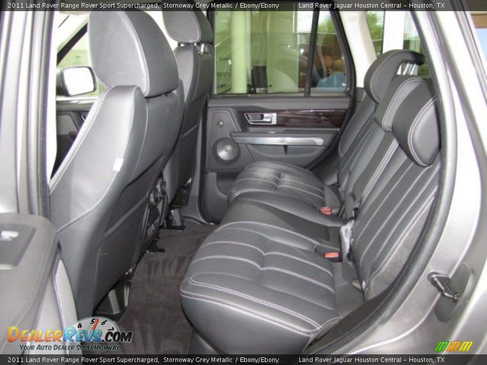 Rear Seat of 2011 Land Rover Range Rover Sport Supercharged Photo #4