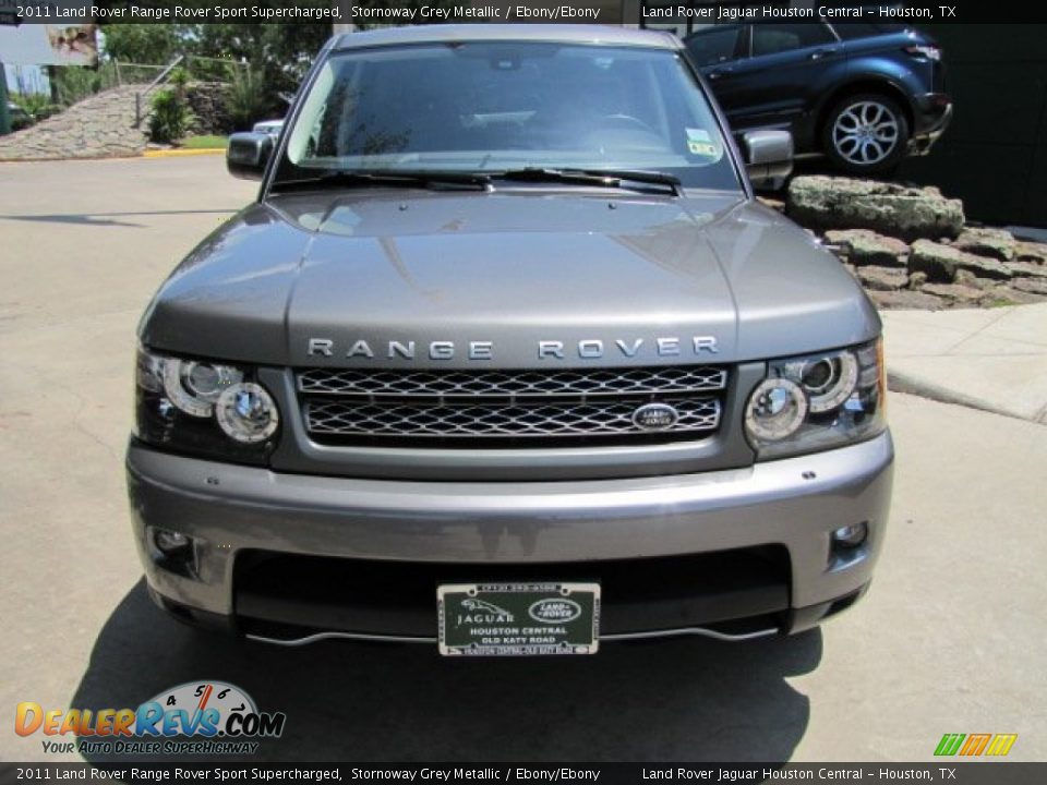 2011 Land Rover Range Rover Sport Supercharged Stornoway Grey Metallic / Ebony/Ebony Photo #6