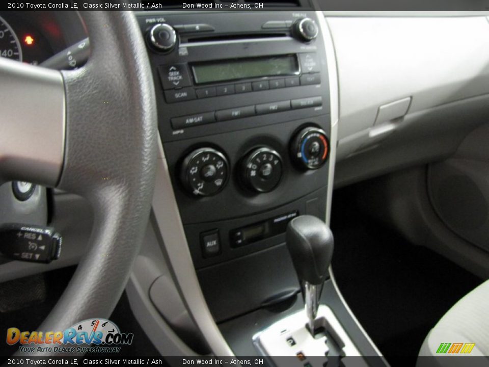 2010 Toyota Corolla LE Classic Silver Metallic / Ash Photo #22
