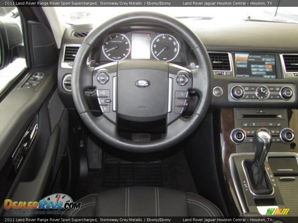 Dashboard of 2011 Land Rover Range Rover Sport Supercharged Photo #13