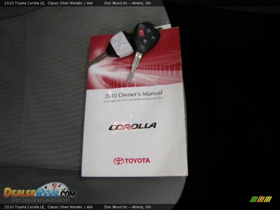 2010 Toyota Corolla LE Classic Silver Metallic / Ash Photo #27