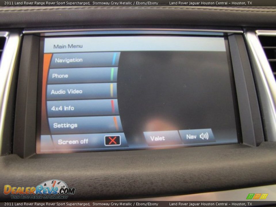 2011 Land Rover Range Rover Sport Supercharged Stornoway Grey Metallic / Ebony/Ebony Photo #17