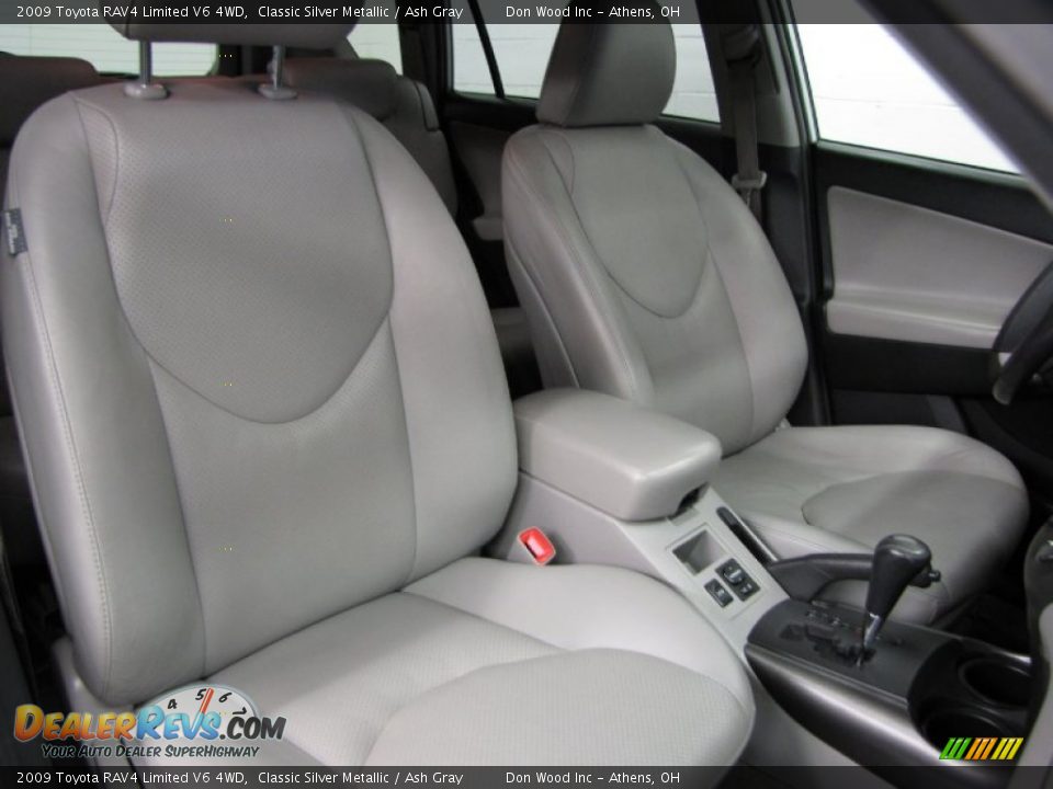 2009 Toyota RAV4 Limited V6 4WD Classic Silver Metallic / Ash Gray Photo #9