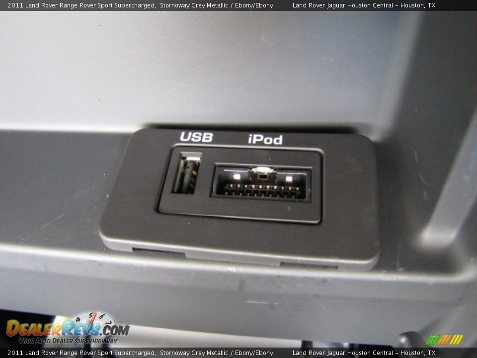 2011 Land Rover Range Rover Sport Supercharged Stornoway Grey Metallic / Ebony/Ebony Photo #22