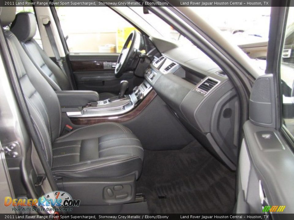 2011 Land Rover Range Rover Sport Supercharged Stornoway Grey Metallic / Ebony/Ebony Photo #23