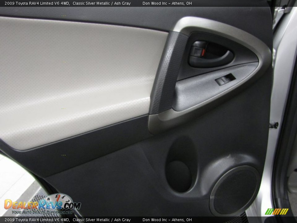 2009 Toyota RAV4 Limited V6 4WD Classic Silver Metallic / Ash Gray Photo #12