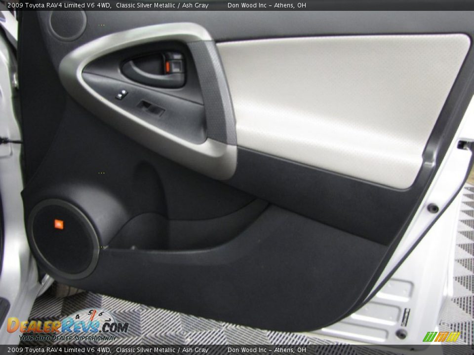 2009 Toyota RAV4 Limited V6 4WD Classic Silver Metallic / Ash Gray Photo #13
