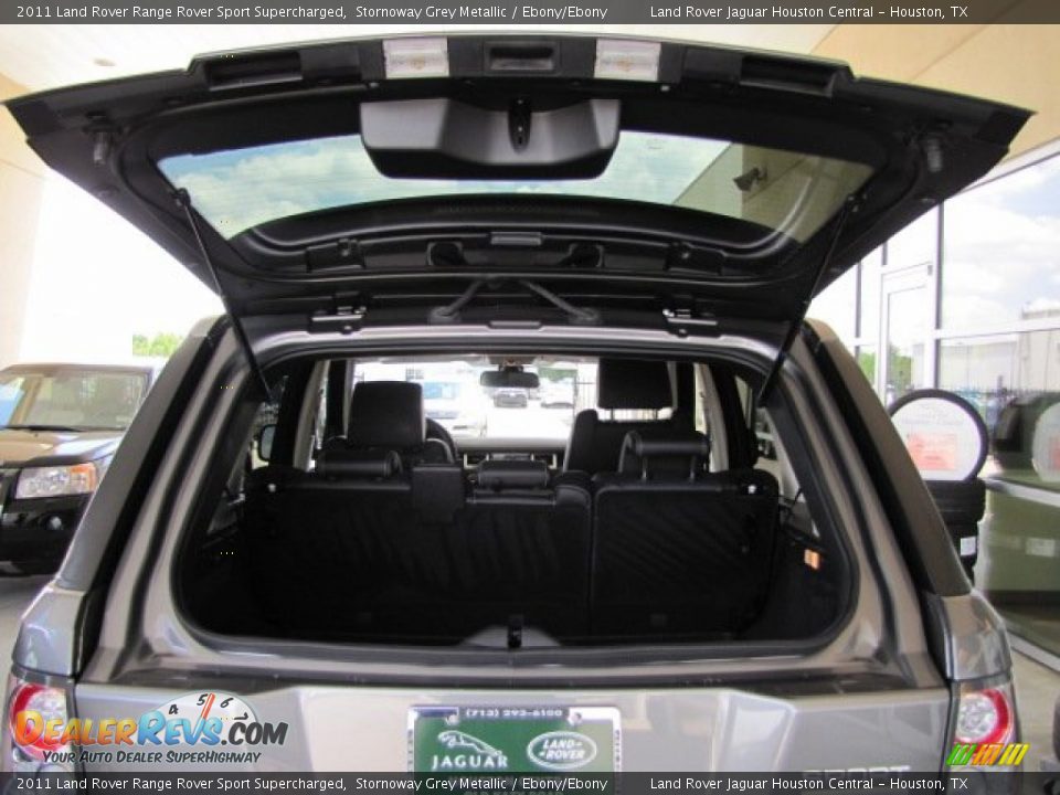 2011 Land Rover Range Rover Sport Supercharged Stornoway Grey Metallic / Ebony/Ebony Photo #28