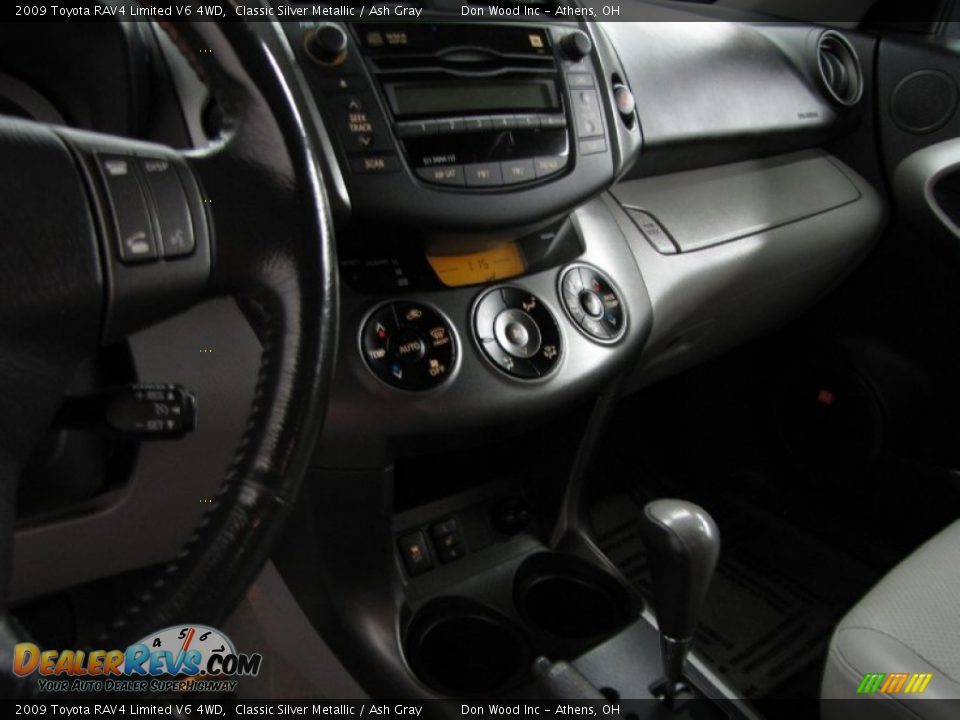 2009 Toyota RAV4 Limited V6 4WD Classic Silver Metallic / Ash Gray Photo #19