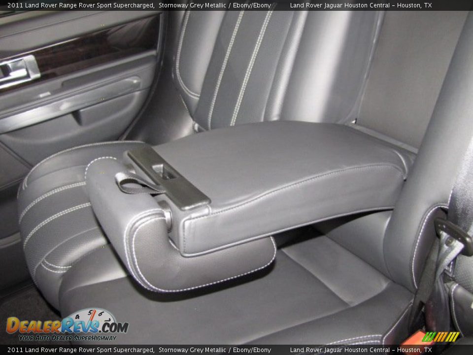 2011 Land Rover Range Rover Sport Supercharged Stornoway Grey Metallic / Ebony/Ebony Photo #32