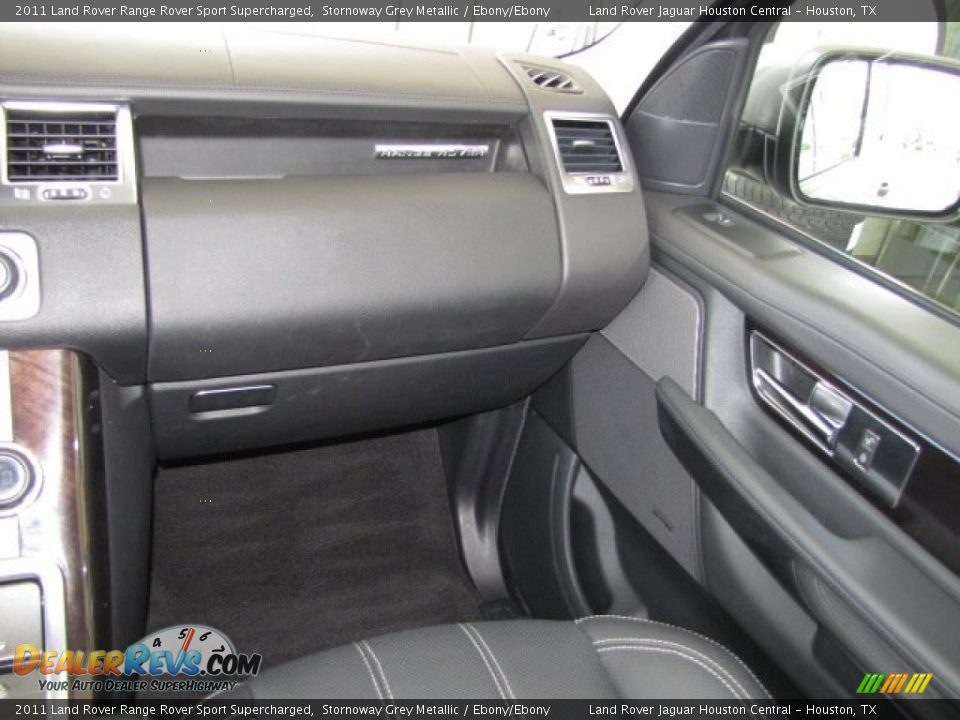 2011 Land Rover Range Rover Sport Supercharged Stornoway Grey Metallic / Ebony/Ebony Photo #34
