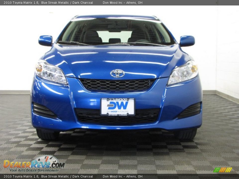2010 Toyota Matrix 1.8 Blue Streak Metallic / Dark Charcoal Photo #2