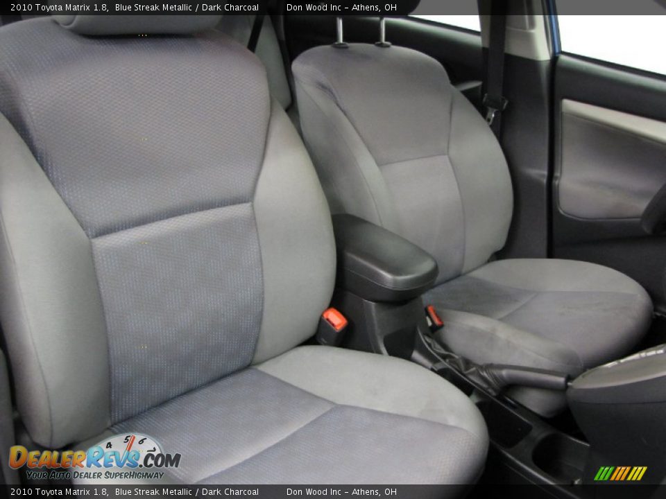 2010 Toyota Matrix 1.8 Blue Streak Metallic / Dark Charcoal Photo #9