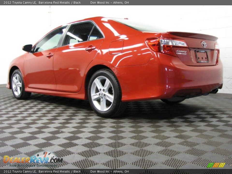 2012 Toyota Camry LE Barcelona Red Metallic / Black Photo #2