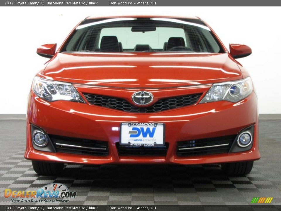 2012 Toyota Camry LE Barcelona Red Metallic / Black Photo #3