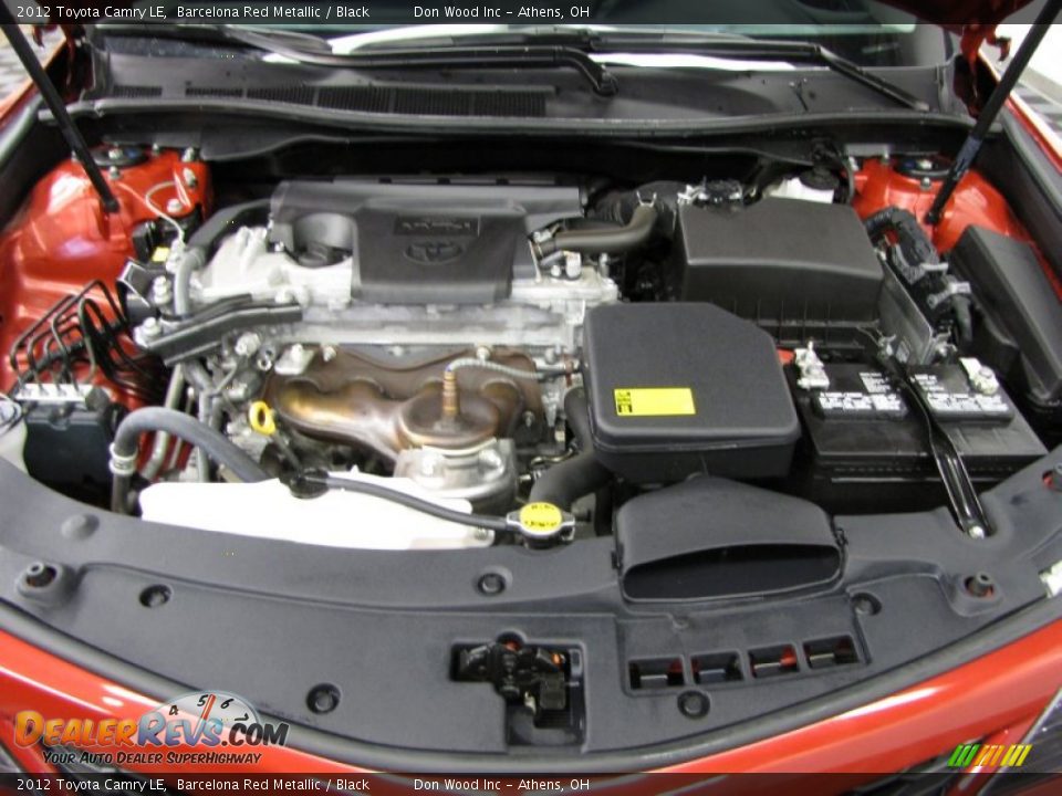 2012 Toyota Camry LE Barcelona Red Metallic / Black Photo #8