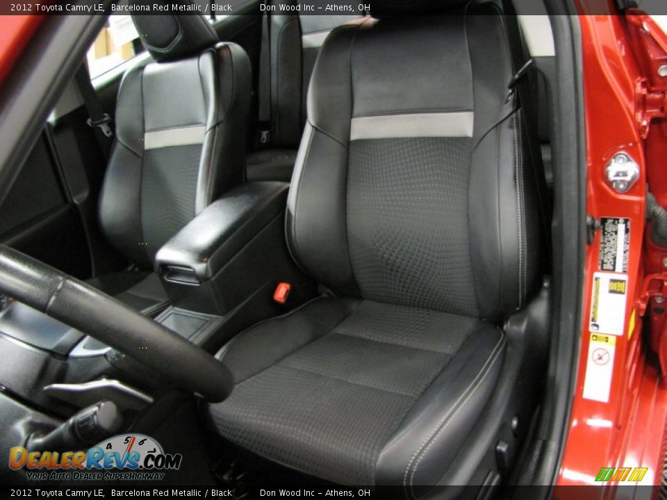 2012 Toyota Camry LE Barcelona Red Metallic / Black Photo #9