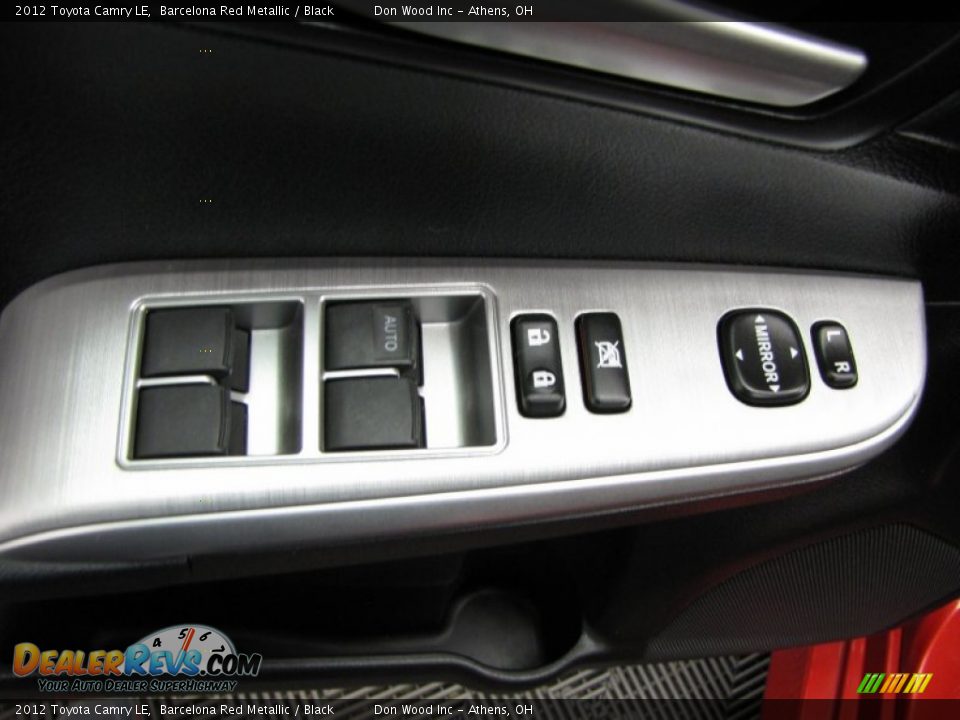 2012 Toyota Camry LE Barcelona Red Metallic / Black Photo #14