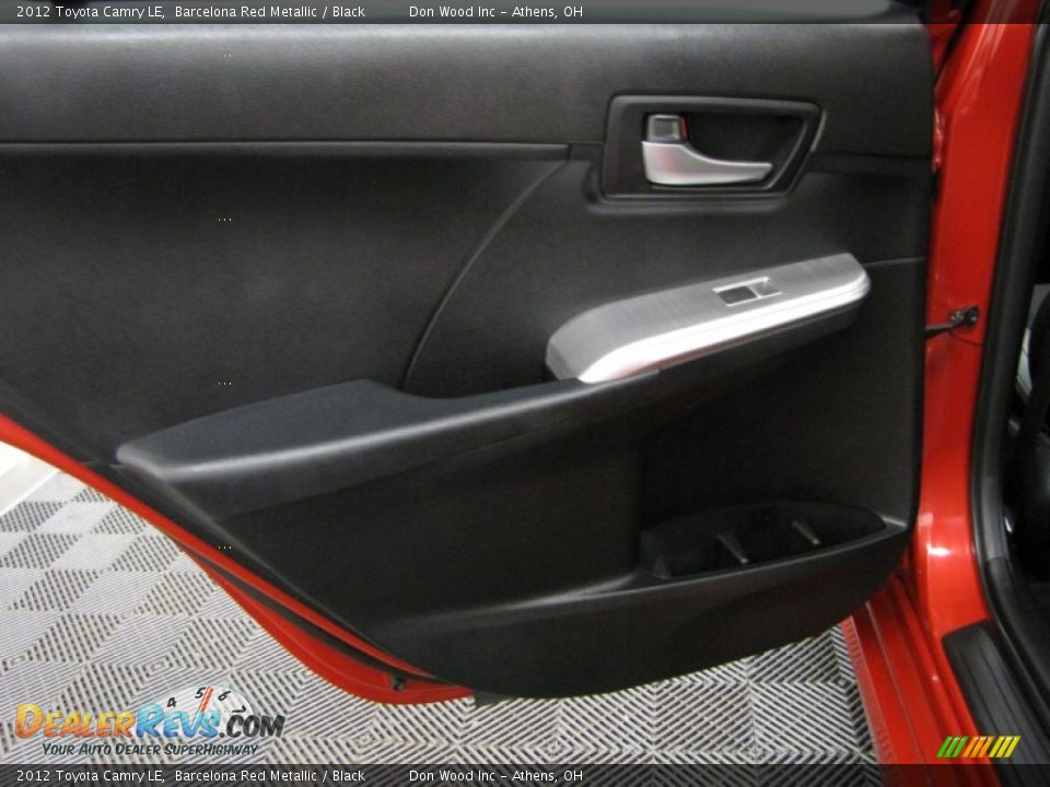 2012 Toyota Camry LE Barcelona Red Metallic / Black Photo #15